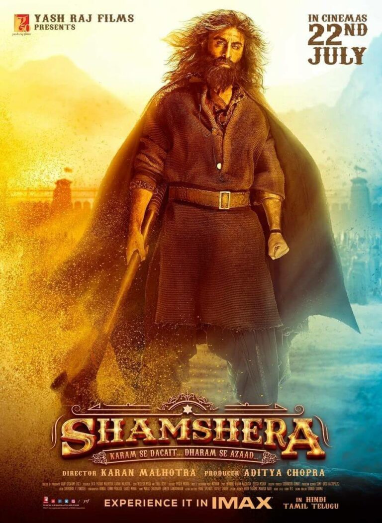 Shamshera Movie Download[480p,720p,1080p] Filmyzilla, Vegamovies.
